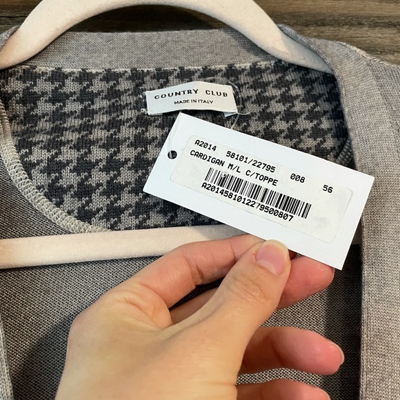 NWT Men’s Country Club Cardigan - Picture 3 of 4